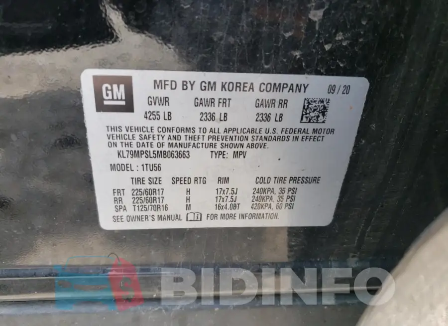 KL79MPSL5MB063663 Photo# 13
