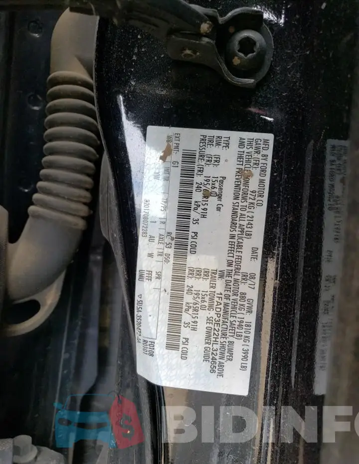 1FADP3E22HL324656 Photo# 12