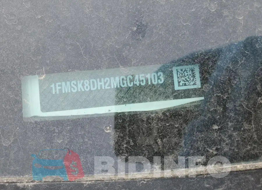 1FMSK8DH2MGC45103 Photo# 13