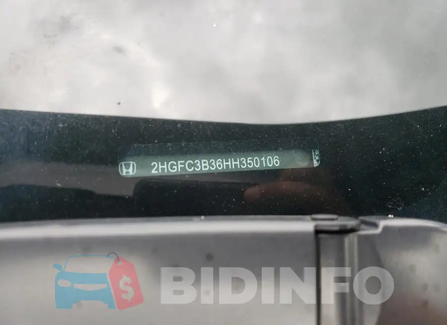 2HGFC3B36HH350106 Photo# 12