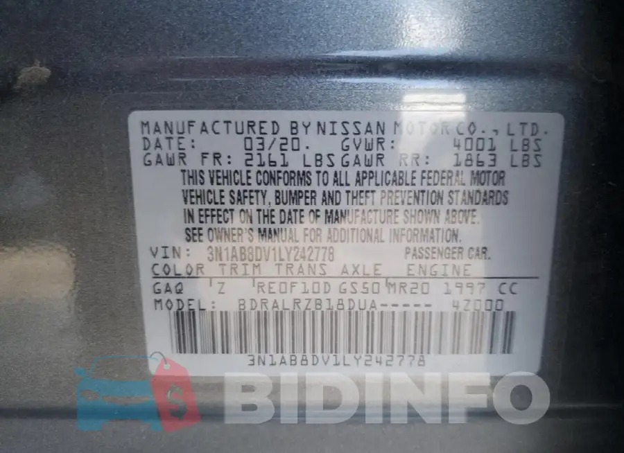 3N1AB8DV1LY242778 Photo# 12