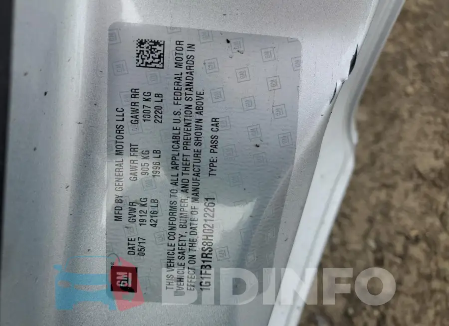 1G1FB1RS8H0212261 Photo# 12