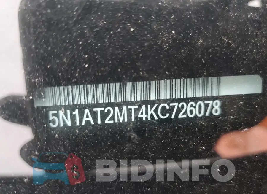5N1AT2MT4KC726078 Photo# 14