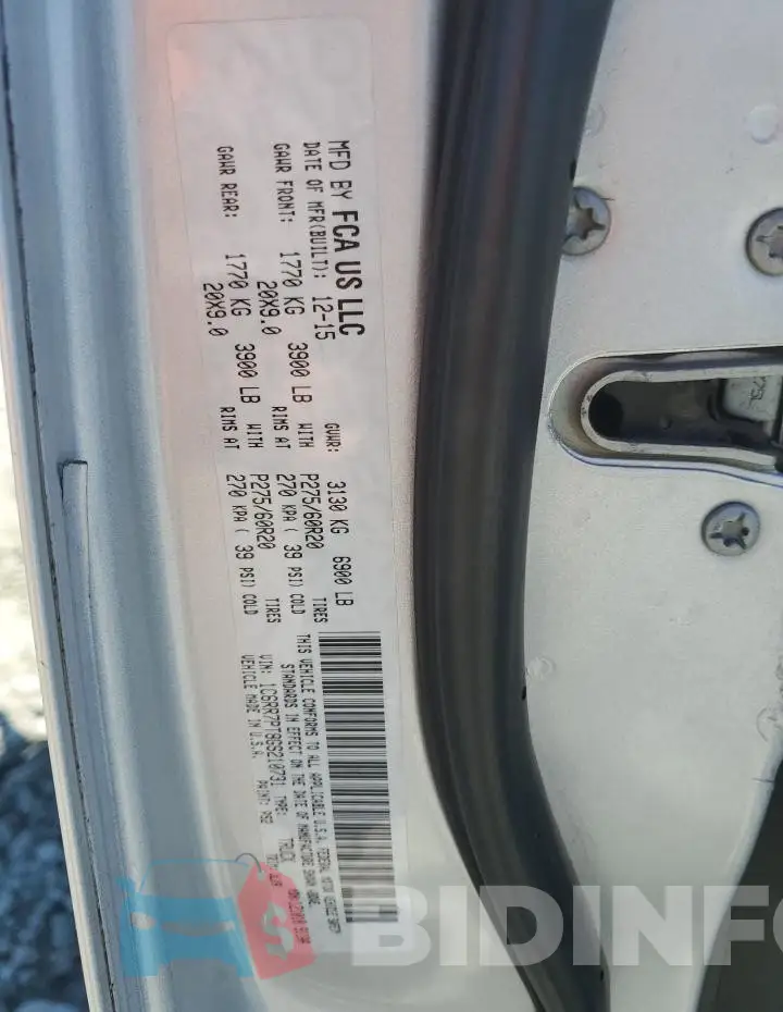 1C6RR7PT8GS210731 Photo# 12