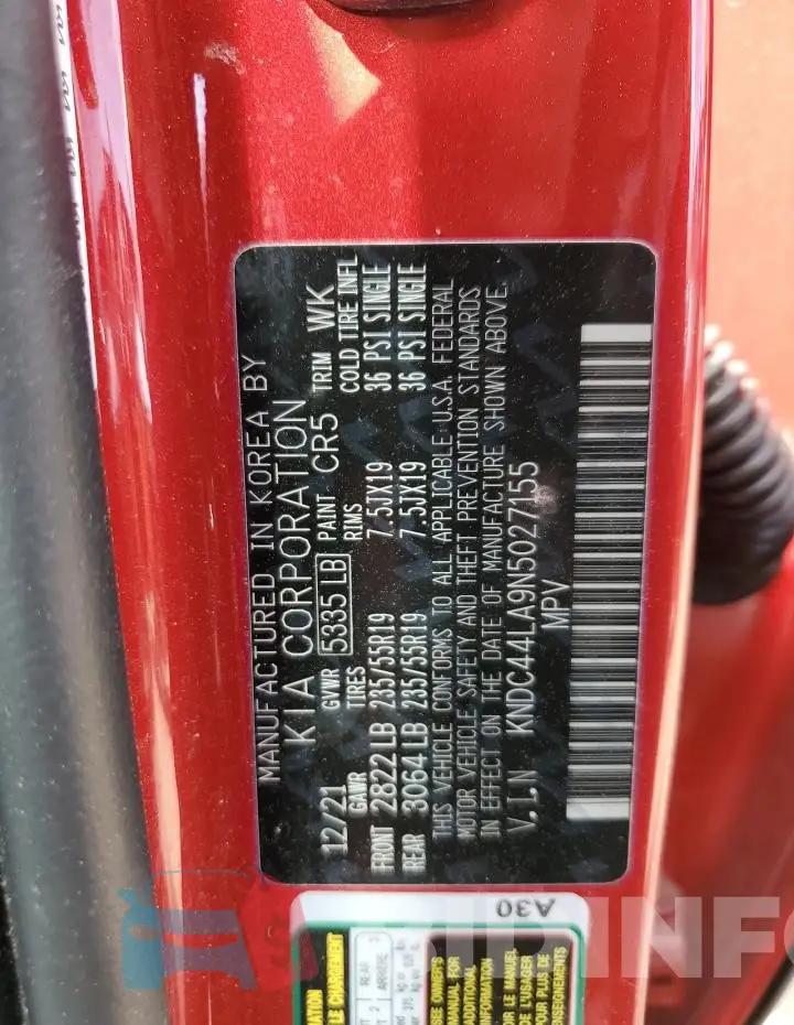 KNDC44LA9N5027155 Photo# 12