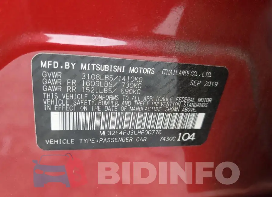 ML32F4FJ3LHF00776 Photo# 12