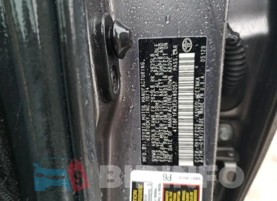 4T1BF1FK3FU485057 Photo# 12