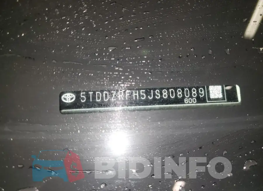 5TDDZRFH5JS808089 Photo# 12
