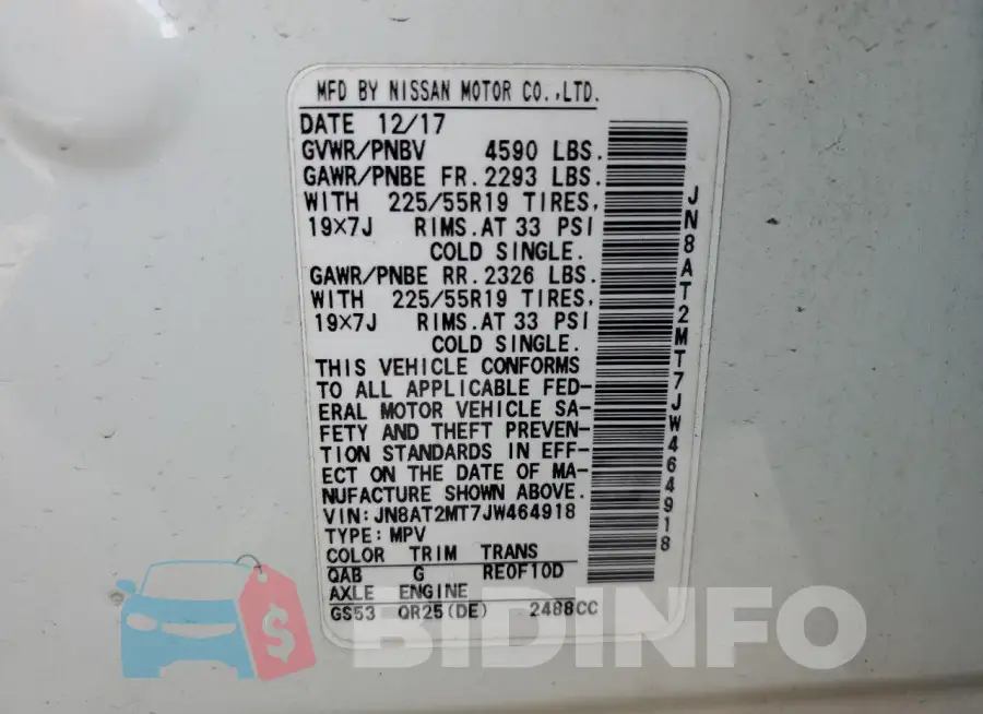 JN8AT2MT7JW464918 Photo# 12