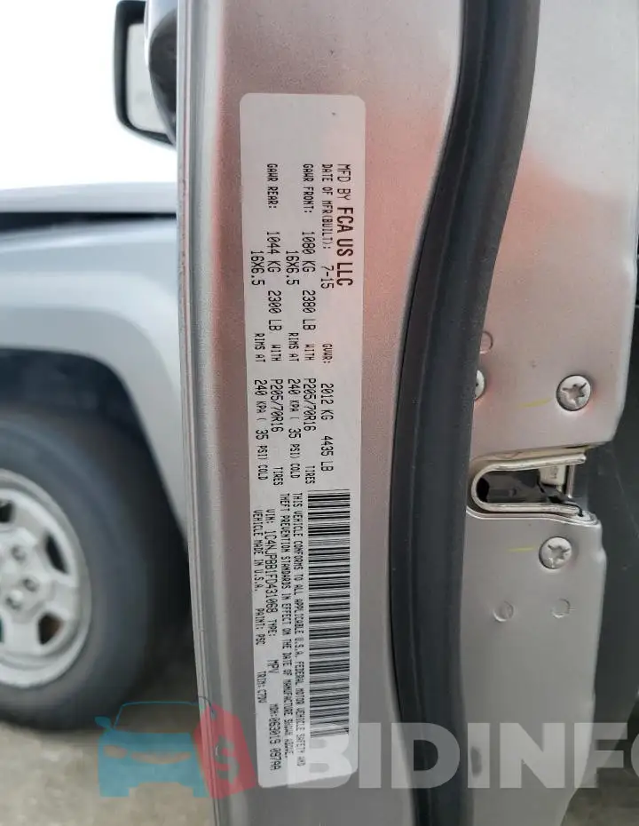 1C4NJPBB1FD431068 Photo# 13