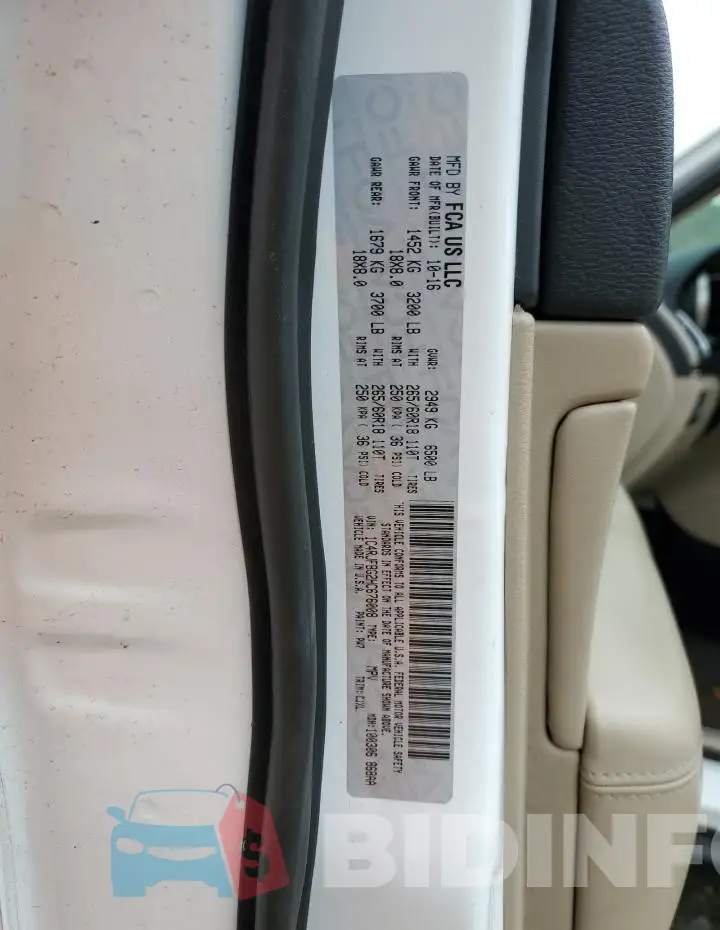 1C4RJFBG2HC676008 Photo# 13