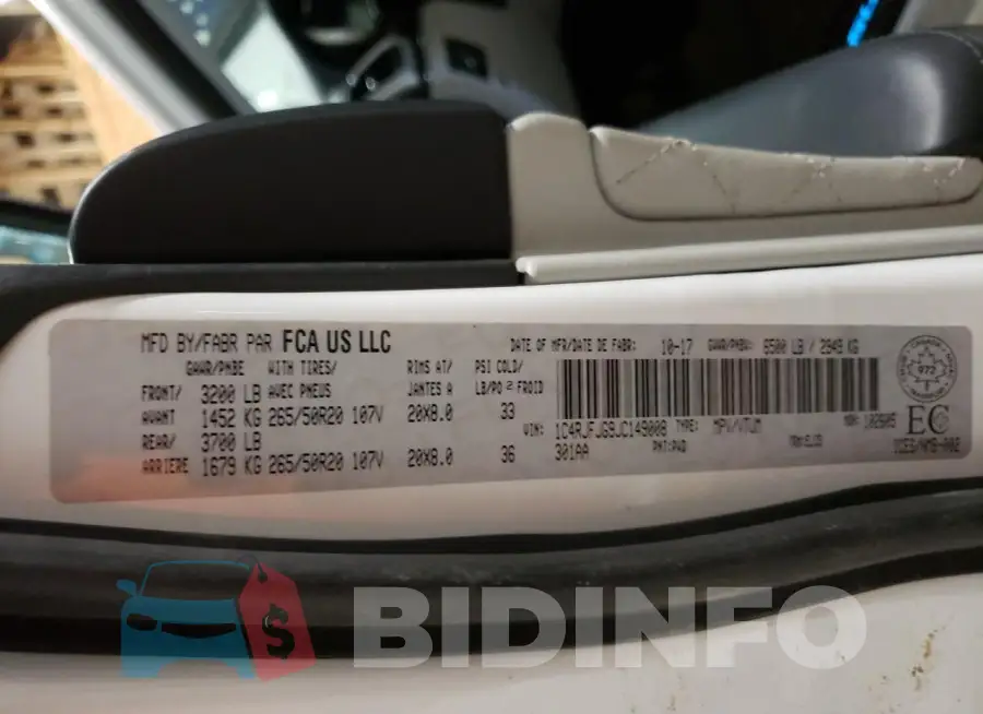 1C4RJFJG9JC149008 Photo# 12