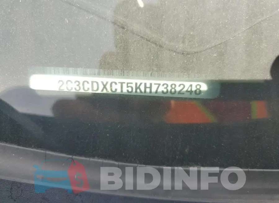 2C3CDXCT5KH738248 Photo# 13
