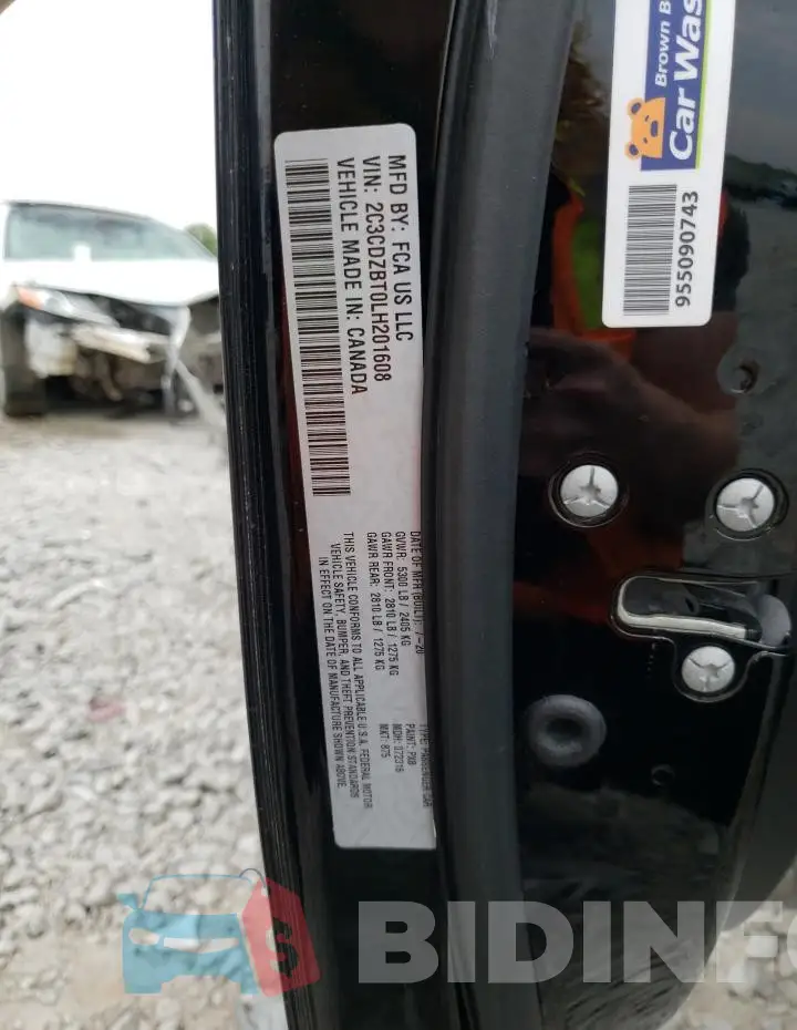 2C3CDZBT0LH201608 Photo# 12