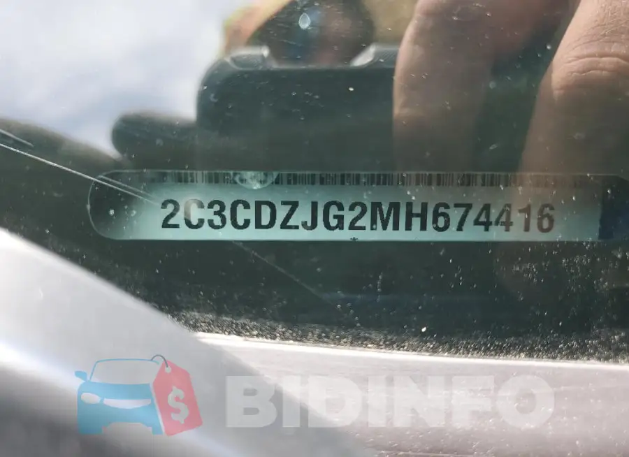 2C3CDZJG2MH674416 Photo# 13