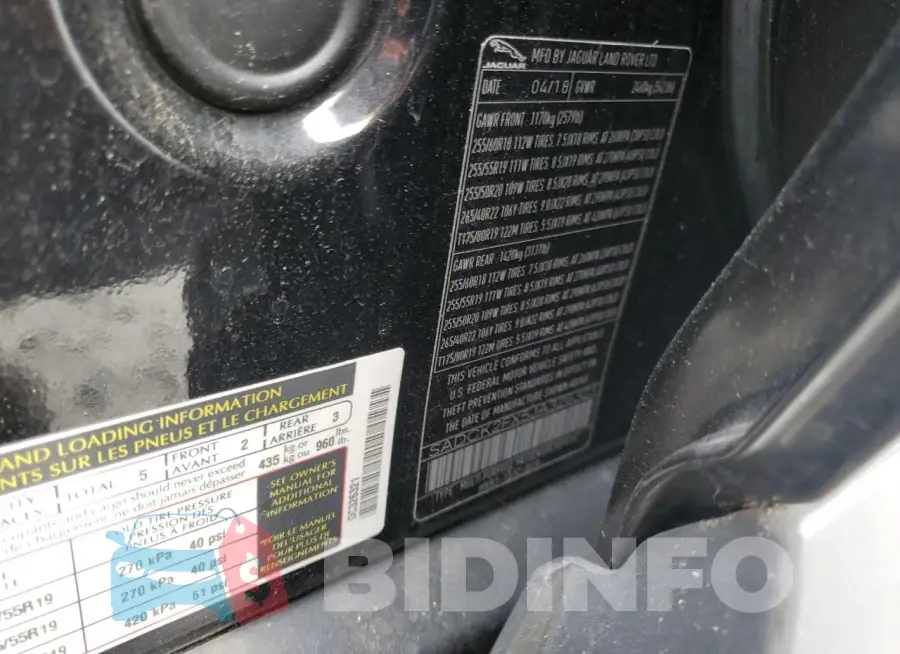 SADCK2FX5JA326321 Photo# 12