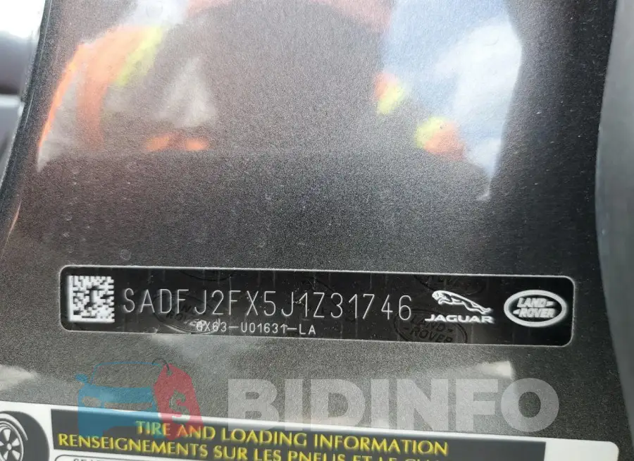 SADFJ2FX5J1Z31746 Photo# 13