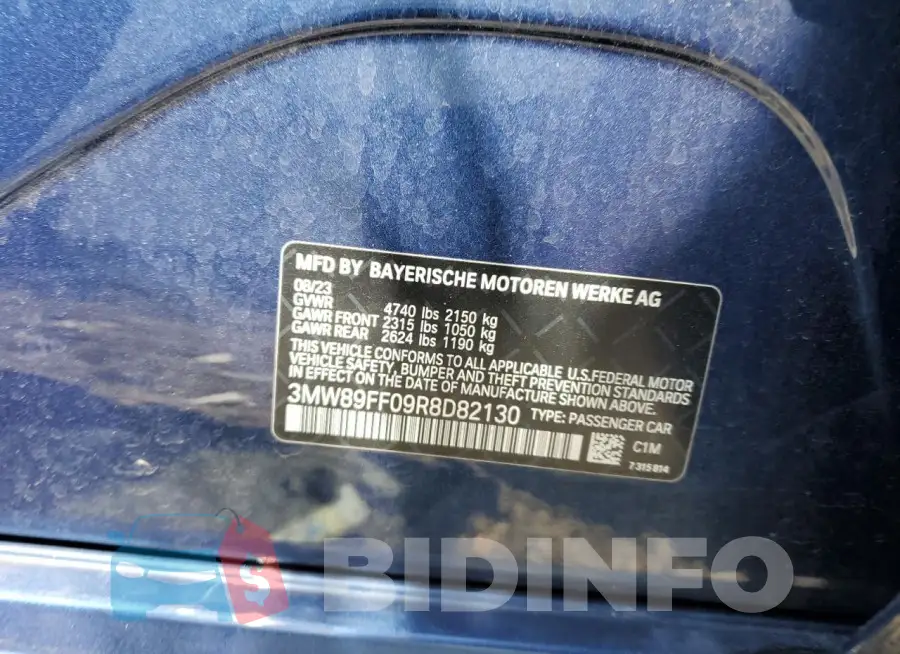 3MW89FF09R8D82130 Photo# 12