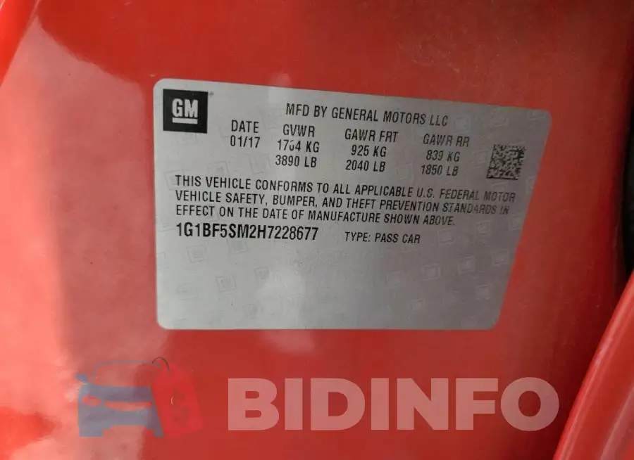 1G1BF5SM2H7228677 Photo# 12