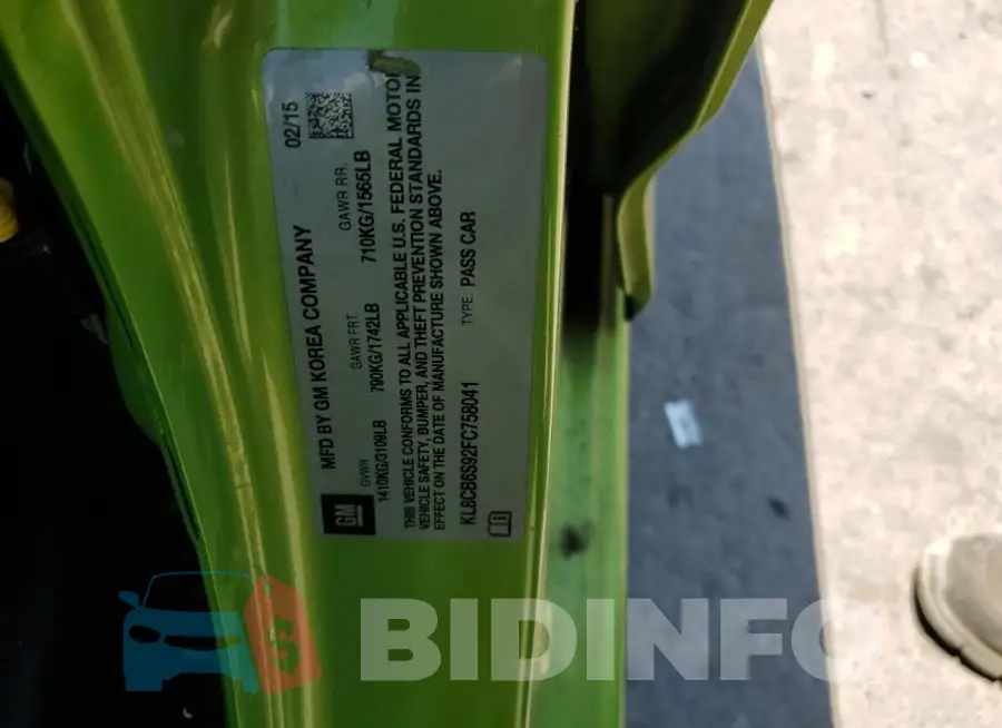 KL8CB6S92FC758041 Photo# 13