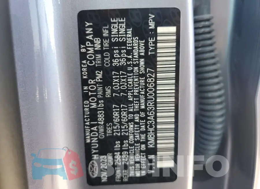 KM8HC3A63RU006827 Photo# 13
