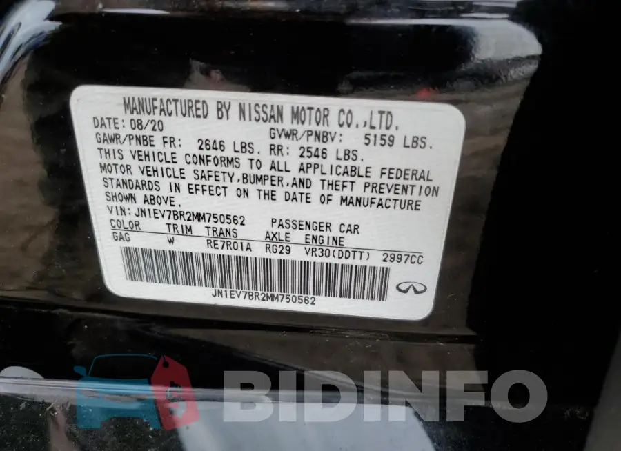 JN1EV7BR2MM750562 Photo# 13