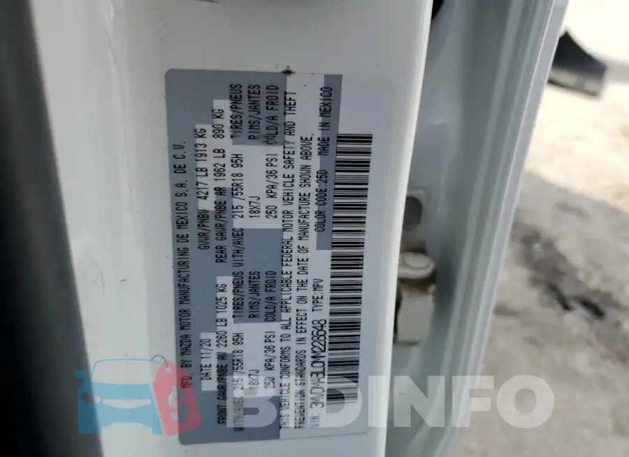 3MVDMABL0MM228648 Photo# 12