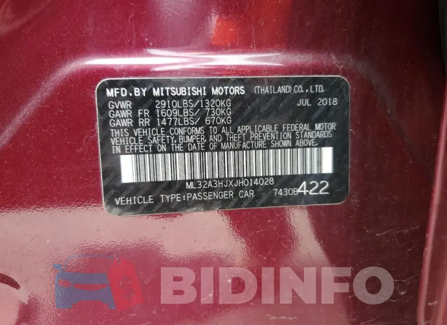 ML32A3HJXJH014028 Photo# 12
