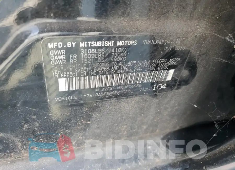 ML32F3FJ5KHF04966 Photo# 12