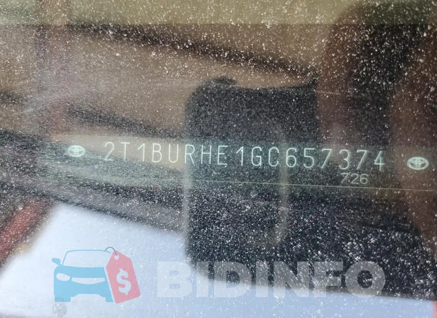 2T1BURHE1GC657374 Photo# 12
