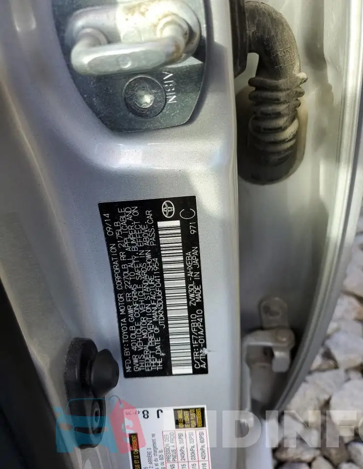 JTDKN3DU6F0411954 Photo# 12