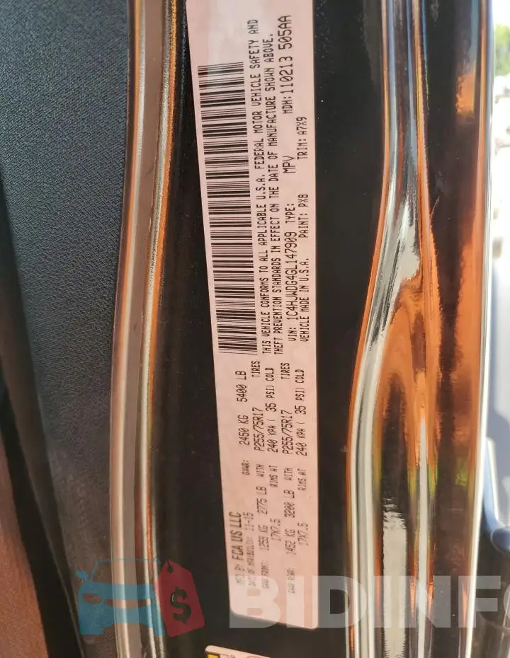 1C4HJWDG4GL147909 Photo# 12