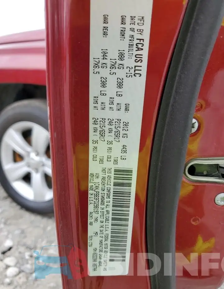 1C4NJPBB3FD298197 Photo# 13