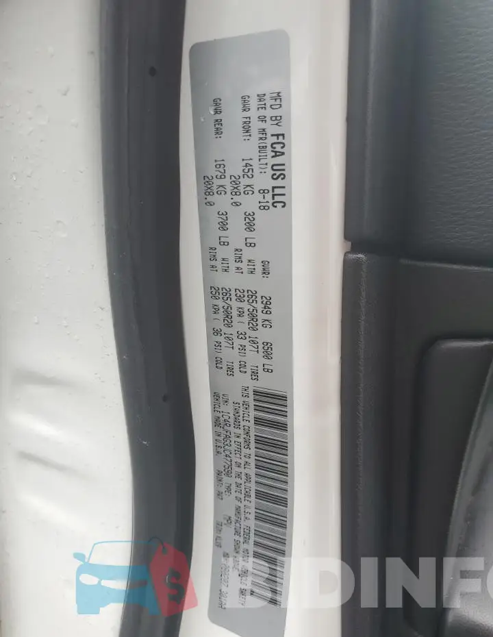 1C4RJFAG3JC477590 Photo# 13