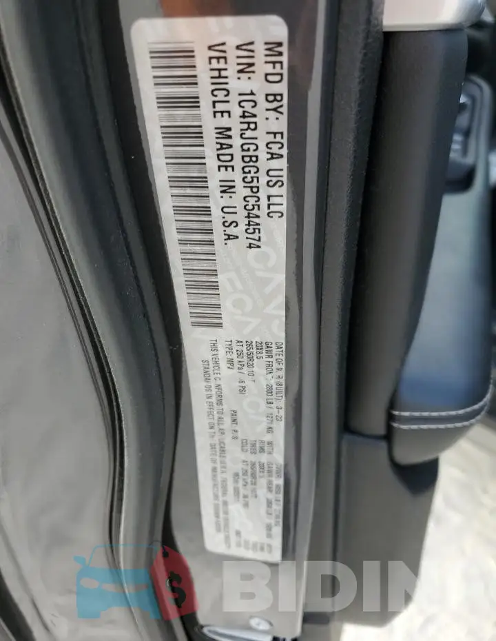 1C4RJGBG5PC544574 Photo# 12