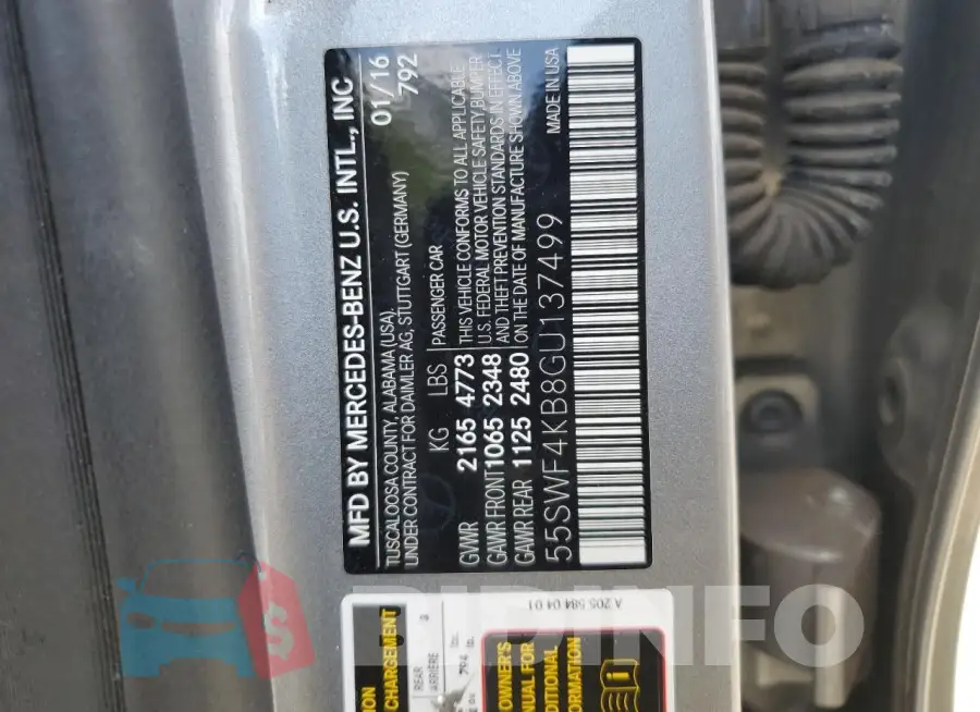 55SWF4KB8GU137499 Photo# 12