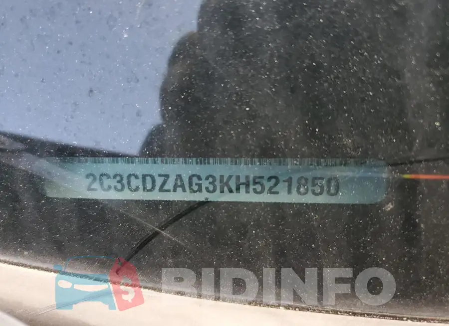 2C3CDZAG3KH521850 Photo# 13