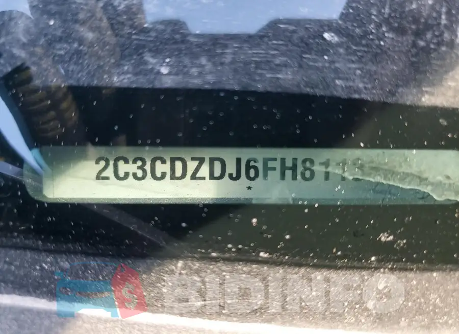 2C3CDZDJ6FH811383 Photo# 12