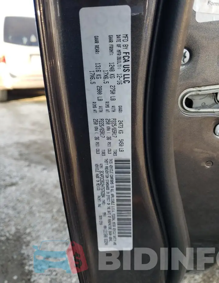 3C4PDCBG2HT576394 Photo# 13