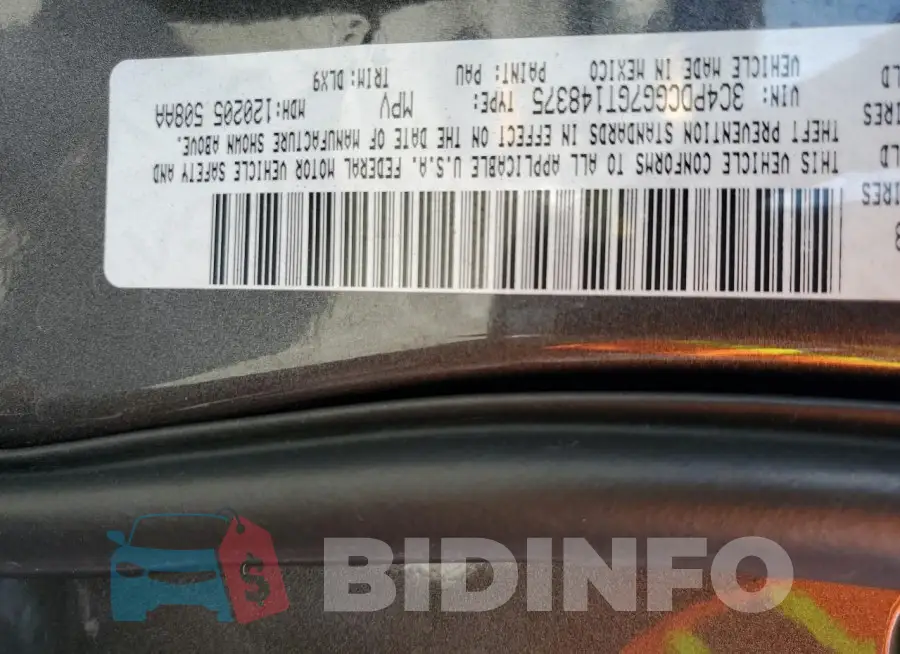 3C4PDCGG7GT148375 Photo# 13