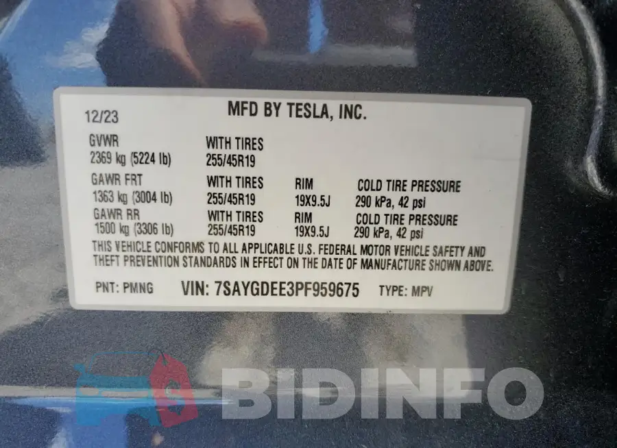 7SAYGDEE3PF959675 Photo# 12