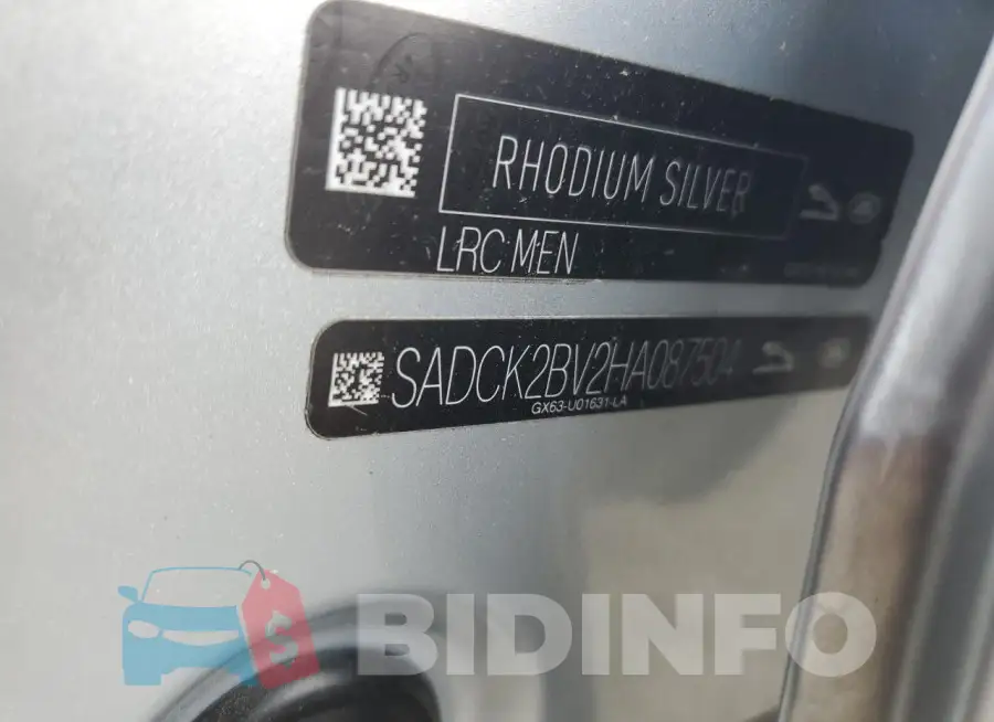 SADCK2BV2HA087504 Photo# 12