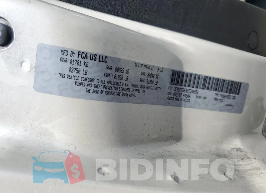 3C3CFFGE3HT530059 Photo# 12