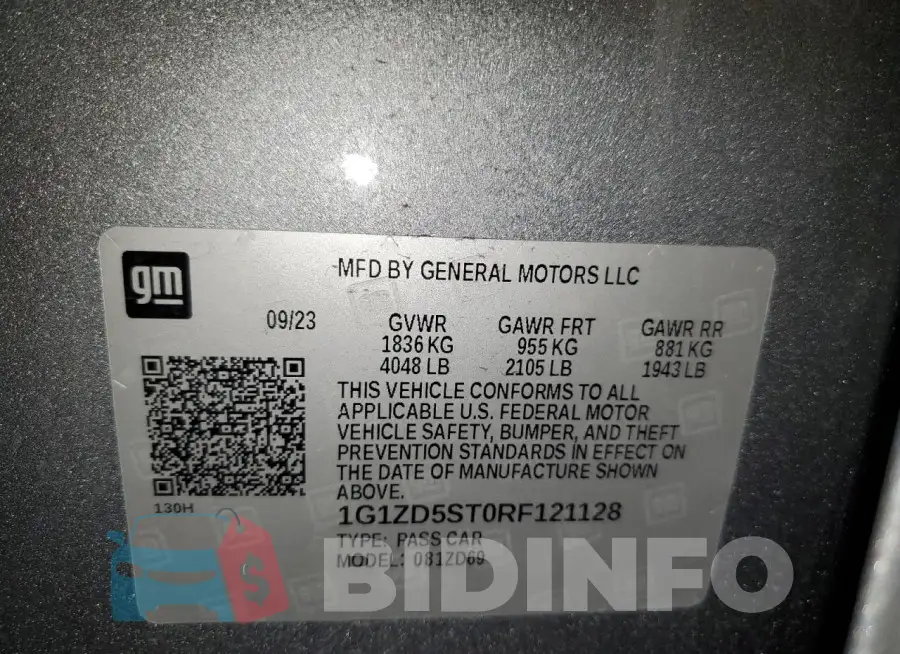 1G1ZD5ST0RF121128 Photo# 12