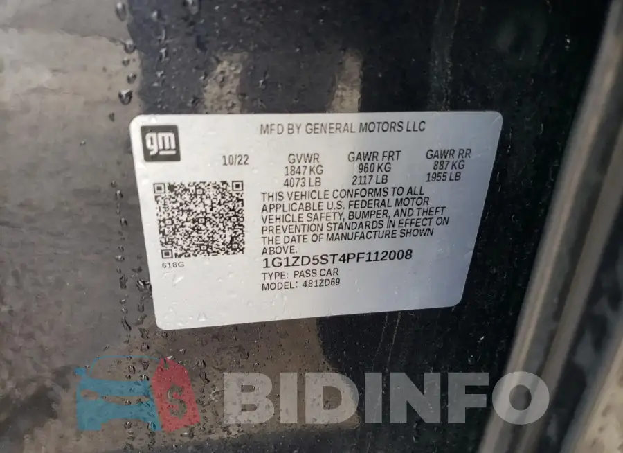 1G1ZD5ST4PF112008 Photo# 13