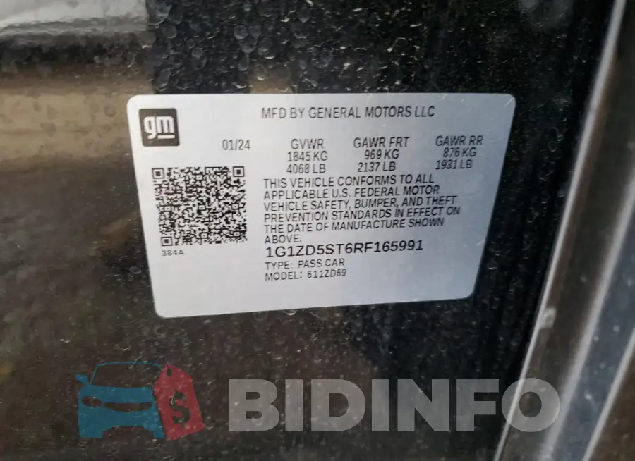 1G1ZD5ST6RF165991 Photo# 13