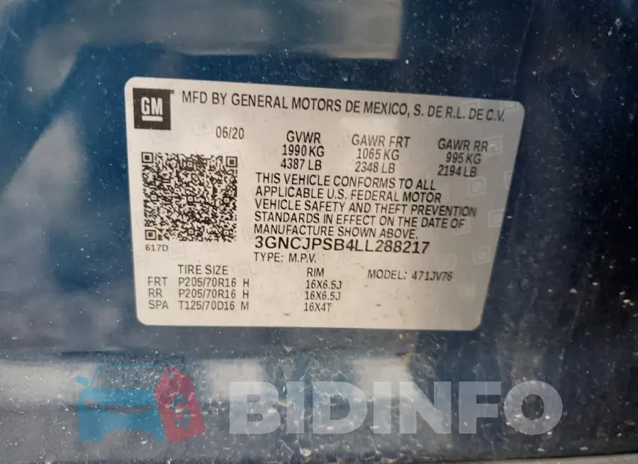 3GNCJPSB4LL288217 Photo# 13