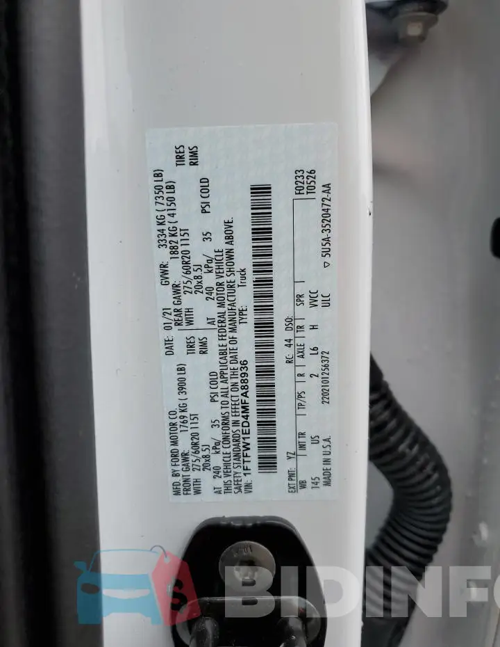 1FTFW1ED4MFA88936 Photo# 12