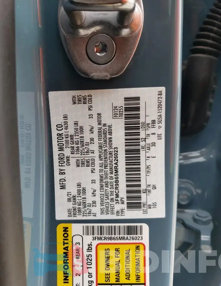 3FMCR9B65MRA26023 Photo# 12