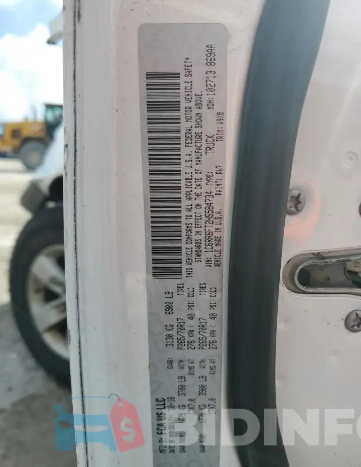 1C6RR6FT2HS584734 Photo# 13